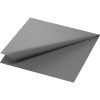 Duni Servet Uni 33 x 33 cm, 2-lgs, 16 x 125 stuks GRANITE GREY