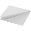 Duni Servet Uni, 24 x 24cm, 2-lgs, 8 x 300 stuks WHITE - Afbeelding 4