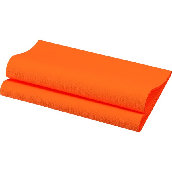 Dunisoft Bio Servet Airlaid 40 x 40 cm, 6 x 60 stuks SUN ORANGE