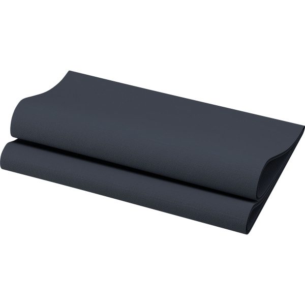 Dunisoft Bio Servet Airlaid Uni 40 x 40 cm, 6 x 60 stuks BLACK