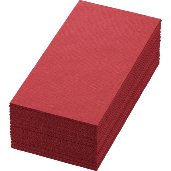 Duni Bio Servet Uni 40 x 40 cm, 2-lgs, 5 x 300 stuks BORDEAUX