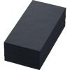 Dunisoft Bio Servet Airlaid Uni 40 x 40 cm, 6 x 60 stuks BLACK 1/8 vouw