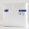 Duni Servet Uni 40 x 40 cm, 3-lgs, 8 x 125 stuks WHITE, - Afbeelding 2