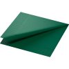 Duni Servet Uni 40 x 40 cm, 3-lgs, 8 x 125 stuks Dark Green