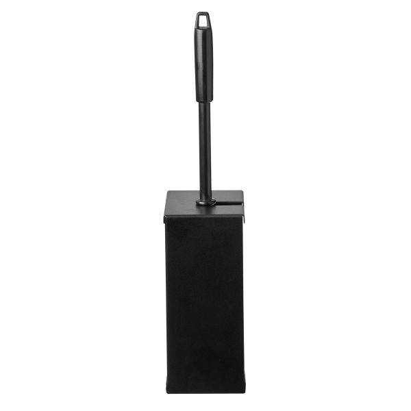 Quartz Toiletborstelhouder, Zwart